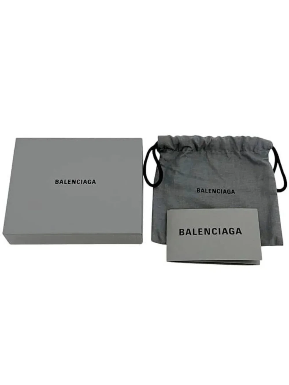 Balenciaga Card Holder Magsafe Black Magnet Leather Case